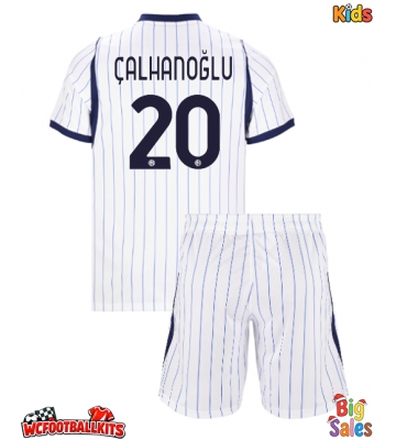 Inter Milan Hakan Calhanoglu #20 Replica Away Stadium Kit for Kids 2026-27 Short Sleeve (+ pants)